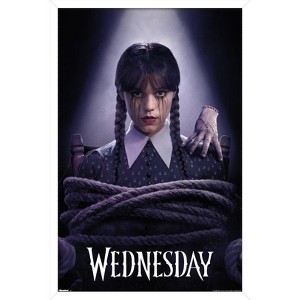 Trends International Wednesday: Season 2 (2025) - Torture One Sheet Framed Wall Poster Prints - 1 of 4