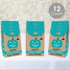 Big Dot of Happiness Teal Pumpkin - Halloween Allergy Friendly Trick or Trinket Gift Favor Bags - Party Goodie Boxes - Set of 12 - 2 of 4