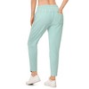 Clearlove Women Workout Sweatpants Cotton Jogger Ribber Splicing Lounge Sweat Pants - 4 of 4