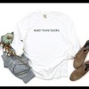 Simply Sage Market Embroidered Read More Books Garment Dyed Long Sleeve - 3 of 4