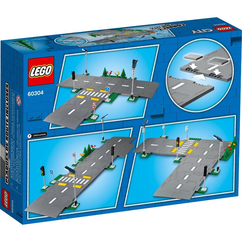LEGO City Road Plates Building Set with Traffic Lights 60304, 6 of 9
