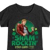 Girls' - Marvel - Shamrockin Starlord St. Patricks Day Fitted Short Sleeve Graphic T-Shirt - 2 of 4