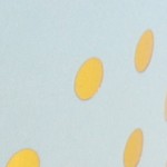 light blue, gold tone