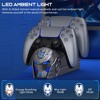 Beboncool PS5 Controller Charger Station for Playstation 5 PS5 Accessories Gray - 2 of 4