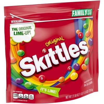 Skittles Original Family Size Chewy Candy - 27.5oz