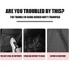 TruAIR Car Kick Mats with Storage (2-Pack, Red) - 3 of 4