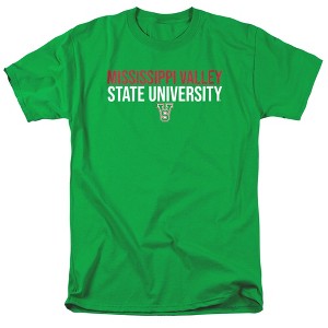 Men's Mississippi Valley State University Official Stacked T-Shirt - 1 of 4