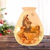 Stony Creek 4.75 In Madonna & Child Pre-Lit Glass Nativity Mary Jesus Animals Novelty Sculpture Lights - 2 of 4