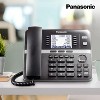 Panasonic® Corded DECT 6.0 4-Line Office Phone Base Station with Answering Machine, Black, KX-TGW420B - 4 of 4