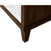 Modern Slender Wood Console: Enclosed Storage, Cable Management - Martin Furniture - 4 of 4