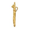 Black Bow Jewelry 14k Yellow Gold Large Vertical Panther Hidden Bail Pendant - 2 of 4