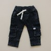 Kids Kaden Denim Cargo Jeans - Olive + Scout - 2 of 4