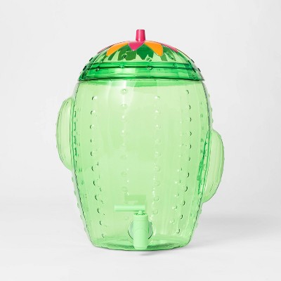 Photo 1 of 2gal Plastic Cactus Beverage Dispenser - Sun Squad