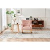 NicBex Velvet Upholstered Accent Chair with Comfortable Seating,Modern Rocking Chairs for Bedroom,Reading Room - 2 of 4