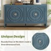 NicBex Sideboard Buffet Cabinet with 4 Doors Modern Kitchen Buffet Storage Cabinet with Adjustable Shelves for Kitchen,Living Room - 4 of 4