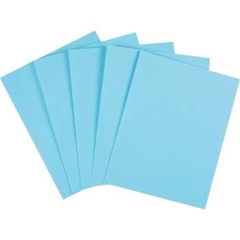 MyOfficeInnovations Cardstock Paper 110 lbs 8.5" x 11" Blue 250/Pack (49702) 490891