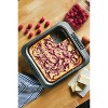 Anolon Advanced Bakeware 9" Nonstick Square Cake Pan with Silicone Grips Gray - image 2 of 4