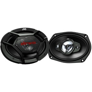 JVC CS-DR6941 550W Peak (90W RMS) 6x9 4-Way Factory Upgrade Coaxial Speakers - Pair - 1 of 4