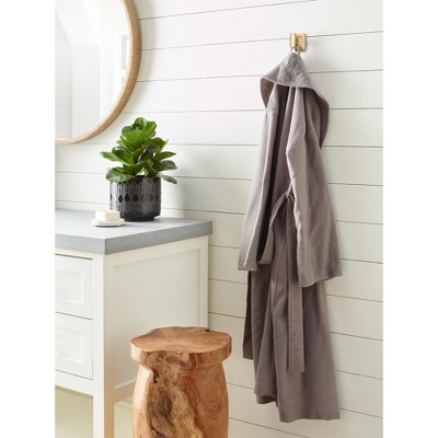 Champagne Bronze Single Prong Robe Hook