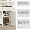 Computer Desk, Home Office Table with Hutch & Charging Hub, 47" Executive Desk - 4 of 4