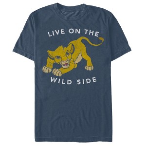 Men's Lion King Simba Live on the Wild Side T-Shirt - 1 of 4