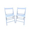 NicBex Set of 4 /Set of 2 Outdoor Dining Chair,Modern Patio Dining Chairs with Folding Style,Solid Wood Chairs Suitable for Patio,Garden - 2 of 4