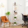 UbMelt 70 Inch Book Shelf Modern 5-Tier Display Corner Bookcase Storage Organzier for Living Room,Bedroom,Office - 2 of 4