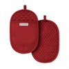 KitchenAid Asteroid Oval Pot Holder 2-Pack Set, 6.5"x10" - 2 of 4