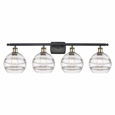 Rochester - 4 Light Bath Vanity In Industrial Style-10.88 Inches Tall and 38 Inches Wide