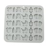 Unique Bargains Candy Making Moulds 35-Cavity Baby Theme Candy Mould Hand Wash 6.89"x6.57"x0.47" 1 Pc - 3 of 4
