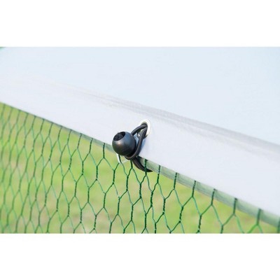 Large Silver Metal Chicken Coop with Waterproof Cover