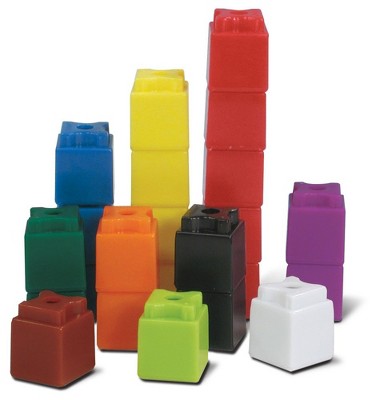 hand2mind Interlocking UniLink Math Linking Cubes, Set of 1,000