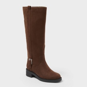 Women’s Hattie Boots with Memory Foam Insole – A New Day™ - 1 of 3