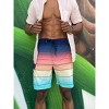 Rokka&Rolla Men's 9" Half Elastic Waist Board Shorts - 3 of 4