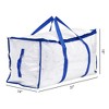 Unique Bargains Foldable Clothes Organizing Storage Moving Bags with Handles 1 Pc - 2 of 4