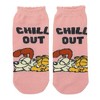 Garfield & Odie Character Art Women's 5-Pair Ankle Socks - 4 of 4