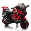 6V Kids Electric Motorcycle with Training Wheels, Realistic Engine Sounds & Music - 2 of 4