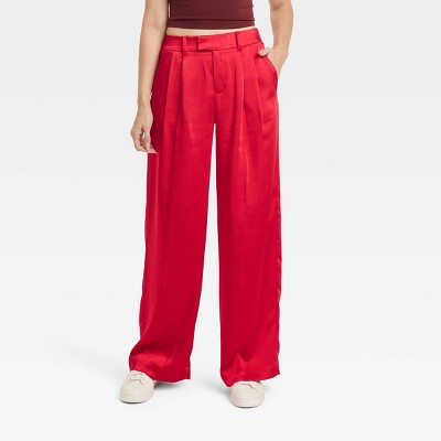 Women's High-Rise Wide Leg Pants - A New Day - SIPRO-CHIM