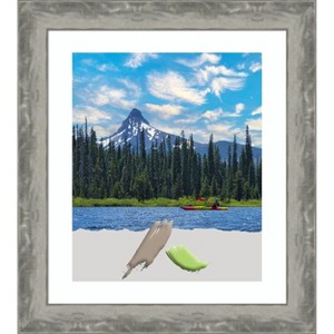 Amanti Art Waveline Silver Narrow Picture Frame - 1 of 4