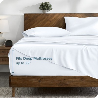 King White Ultra-Soft Microfiber Deep Pocket Sheet Set