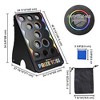 WinSpin Bean Bag Toss Game Cornhole Board Set Prize Toss w/ 11 Bean Bags Stakes for Carnvial Games and Tradeshows Outdoor and Indoor Plays - 2 of 4