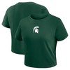 NCAA Michigan State Spartans Women's Fashion Top - 3 of 3