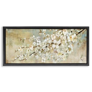 Stupell Industries Blooming Flower Tree Branch Painting, 31" x 14" - 1 of 4