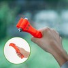 Unique Bargains Car Safety Hammer with Stand 7.09"x2.28"x0.98" Orange Black 1 Set - 2 of 4