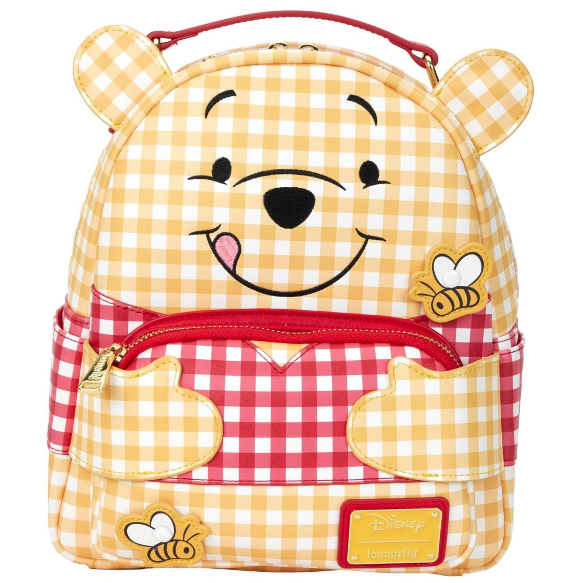 Loungefly DisneyWinnie The Pooh Gingham Mini Backpack
