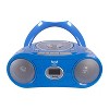 HamiltonBuhl® 6-Station Listening Center with AudioAce™ Bluetooth® Boombox, 6 Colorful SchoolMate Personal-Sized Headphones, Jackbox & Carry Case - 4 of 4