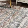 Maxax Boho Area Rug,Southwestern Vintage rug for Kitchen Bedroom Laundry Doorway, Navy Blue - 4 of 4