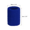 Unique Bargains Sweat Absorbent Elastic Tennis Badminton Basketball Wrist Sweatbands 8 Pcs - 2 of 4