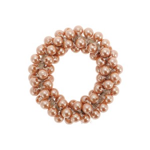 Unique Bargains Fashion Faux Pearls Hair Elastic Band 1 Pc - 1 of 4
