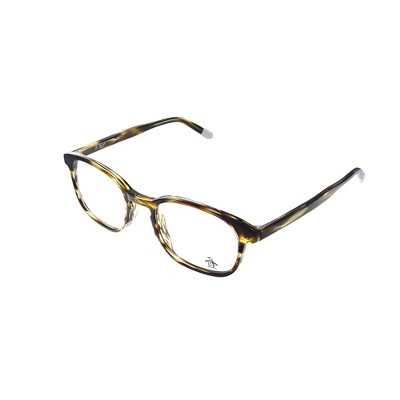 Original Penguin The Stewart TO Unisex Rectangle Eyeglasses Tortoise 49mm